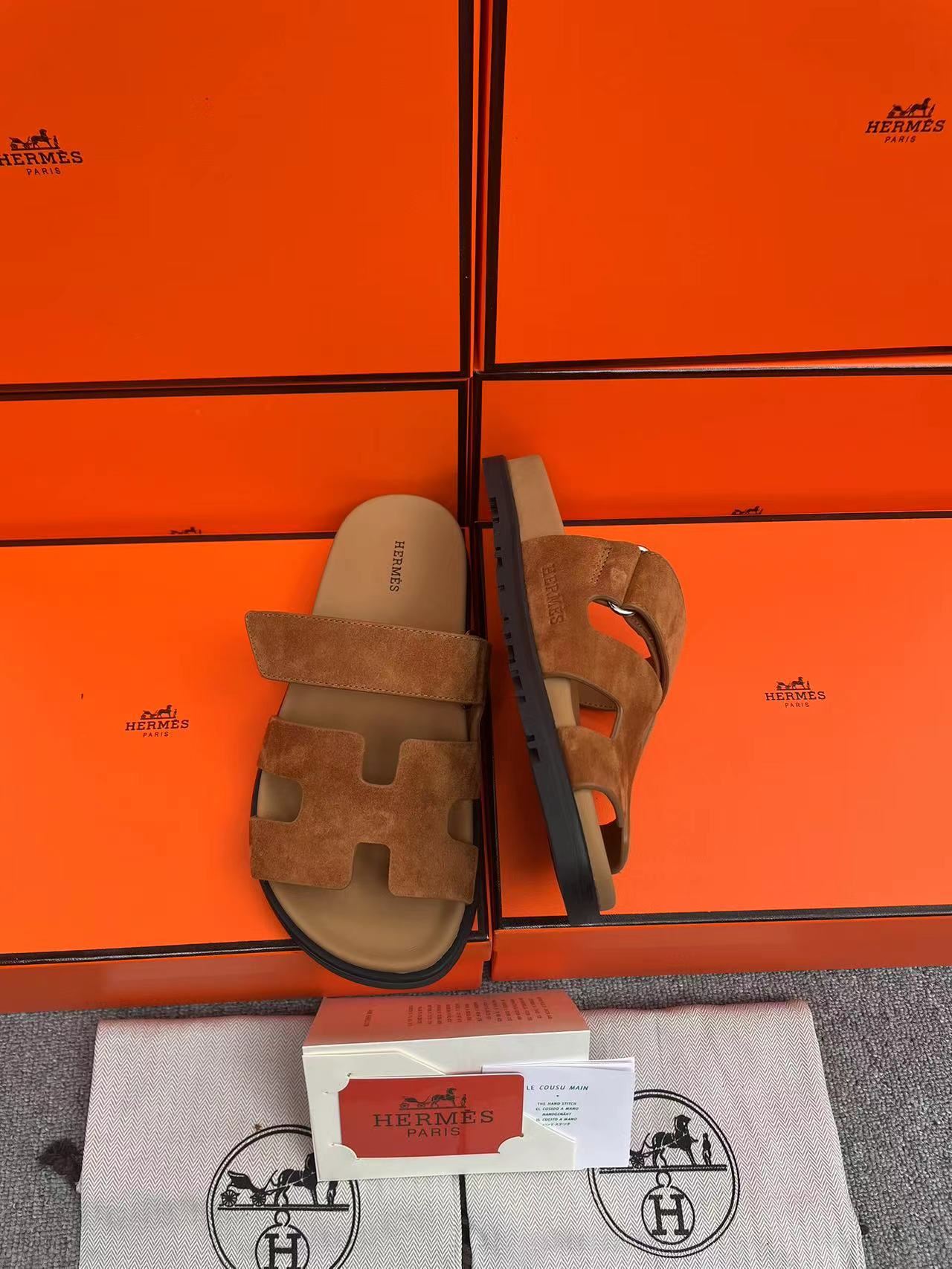 Hermes Slippers